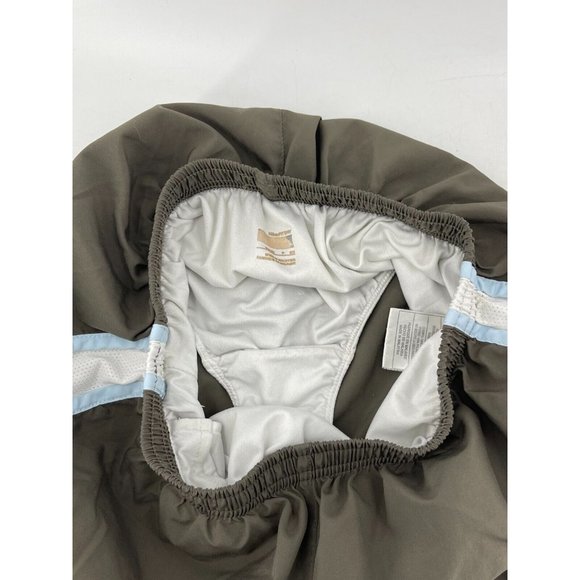 Nike Dri Fit Women's Gray Lined Running Yoga Activewear Shorts Size Medium - Picture 5 of 13